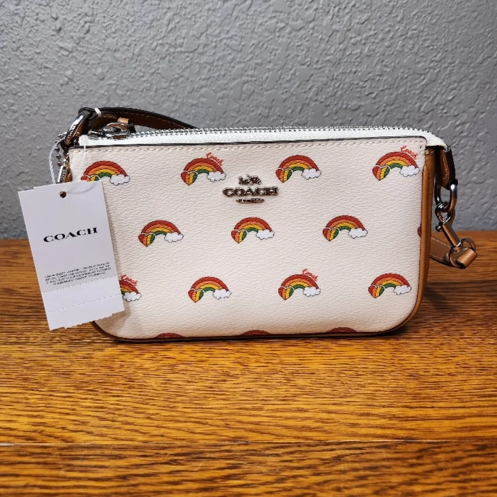 Coach Nolita 19 With Rainbow Print